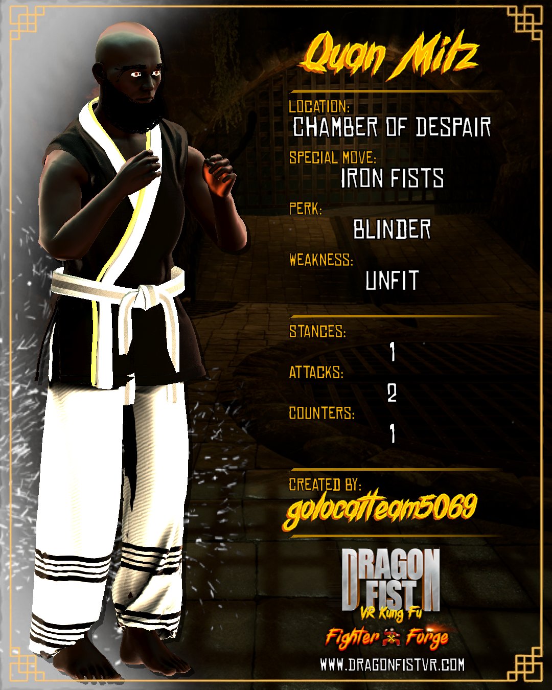 Quan Milz - Created By: golocalteam5069